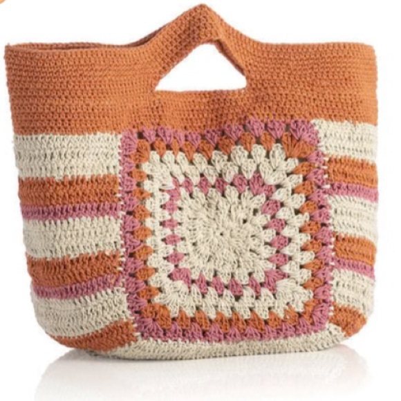 Anthropologie Tallulah Crochet Tote Bag - Picture 9 of 9